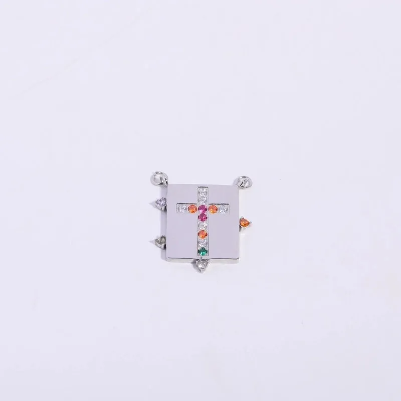 1 Piece 304 Stainless Steel Titanium Steel Zircon Gold Plated Heart Shape Butterfly Pendant Chain
