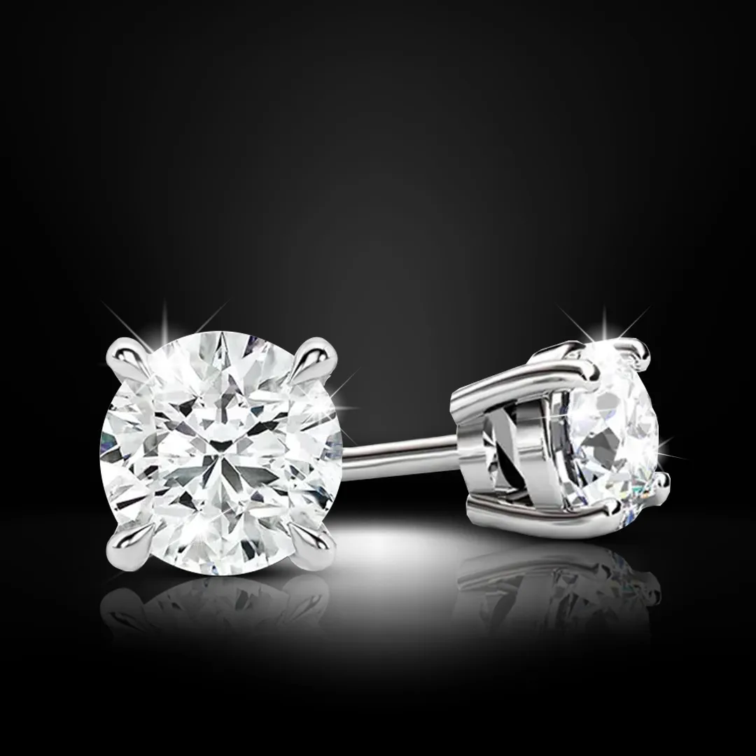2CT Lab Diamond Studs