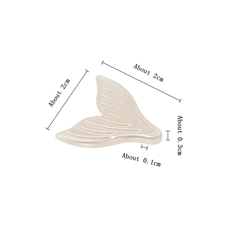 50 ABS Fish Tail Pendant Casual Simple Style