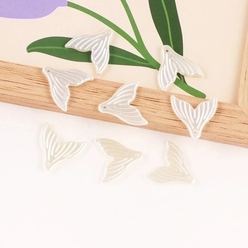 50 ABS Fish Tail Pendant Casual Simple Style