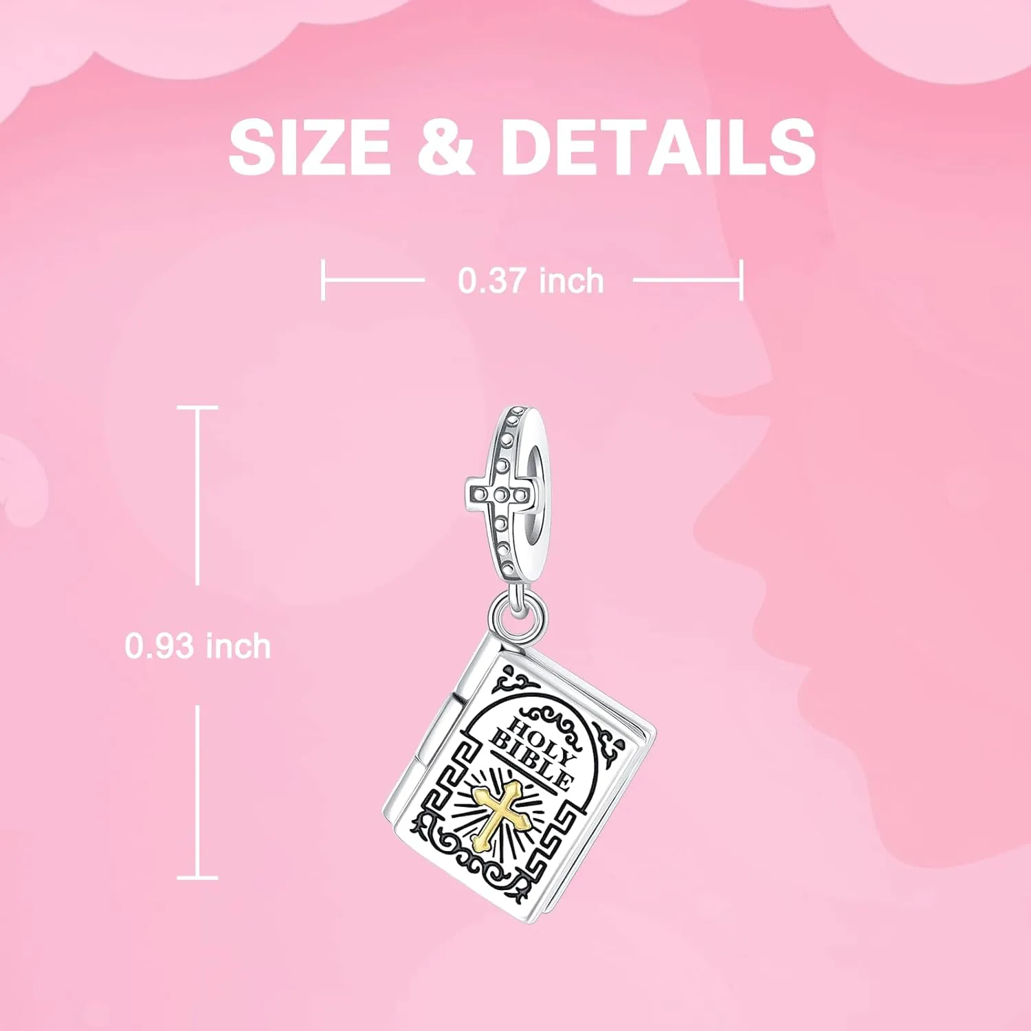 925 Sterling Silver Charms for Bracelets and Necklaces Charms for Women Fashion Jewelry for Women Friend and Mother