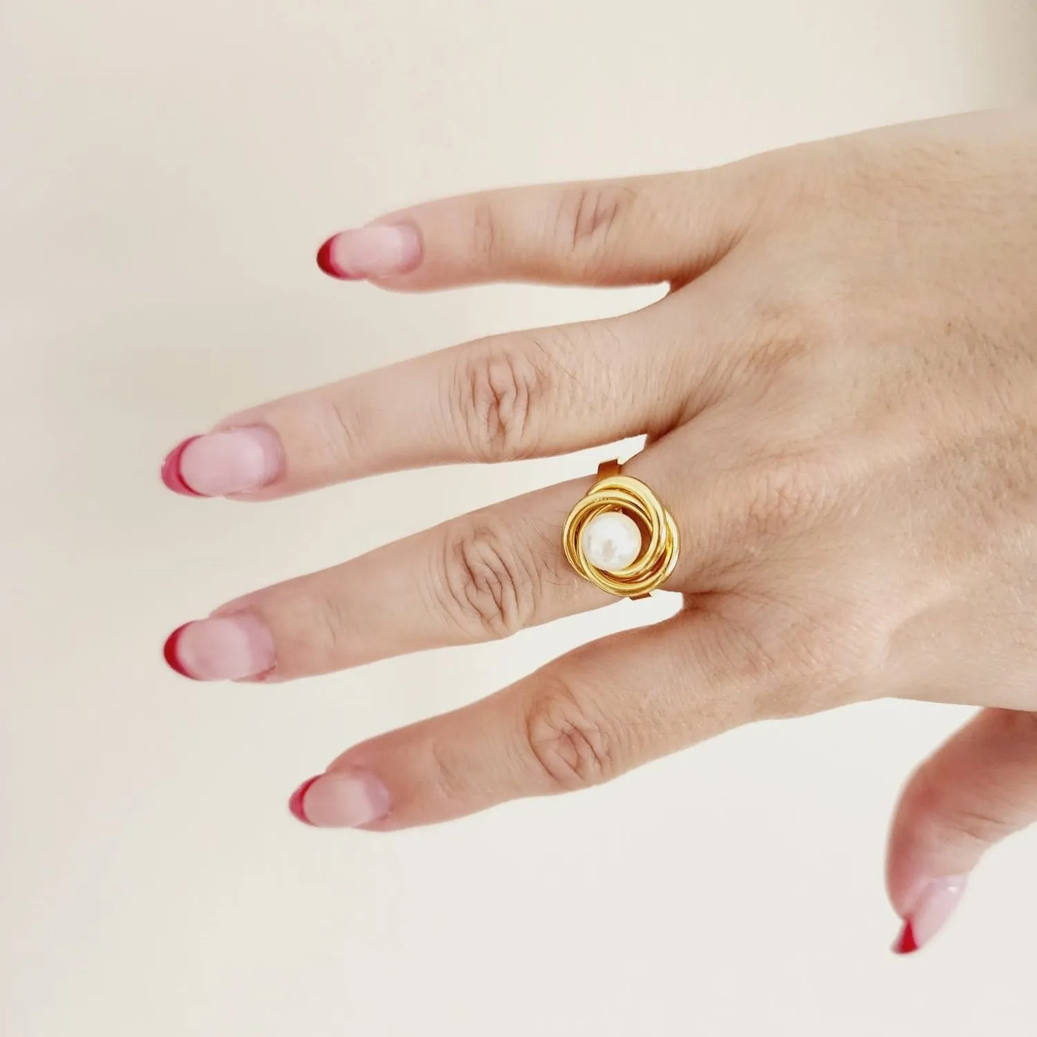 Adamaris Pearl Ring