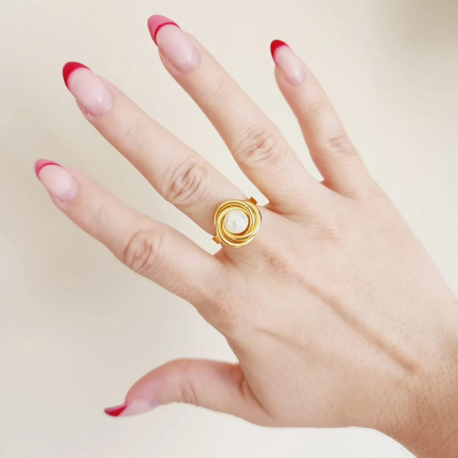 Adamaris Pearl Ring