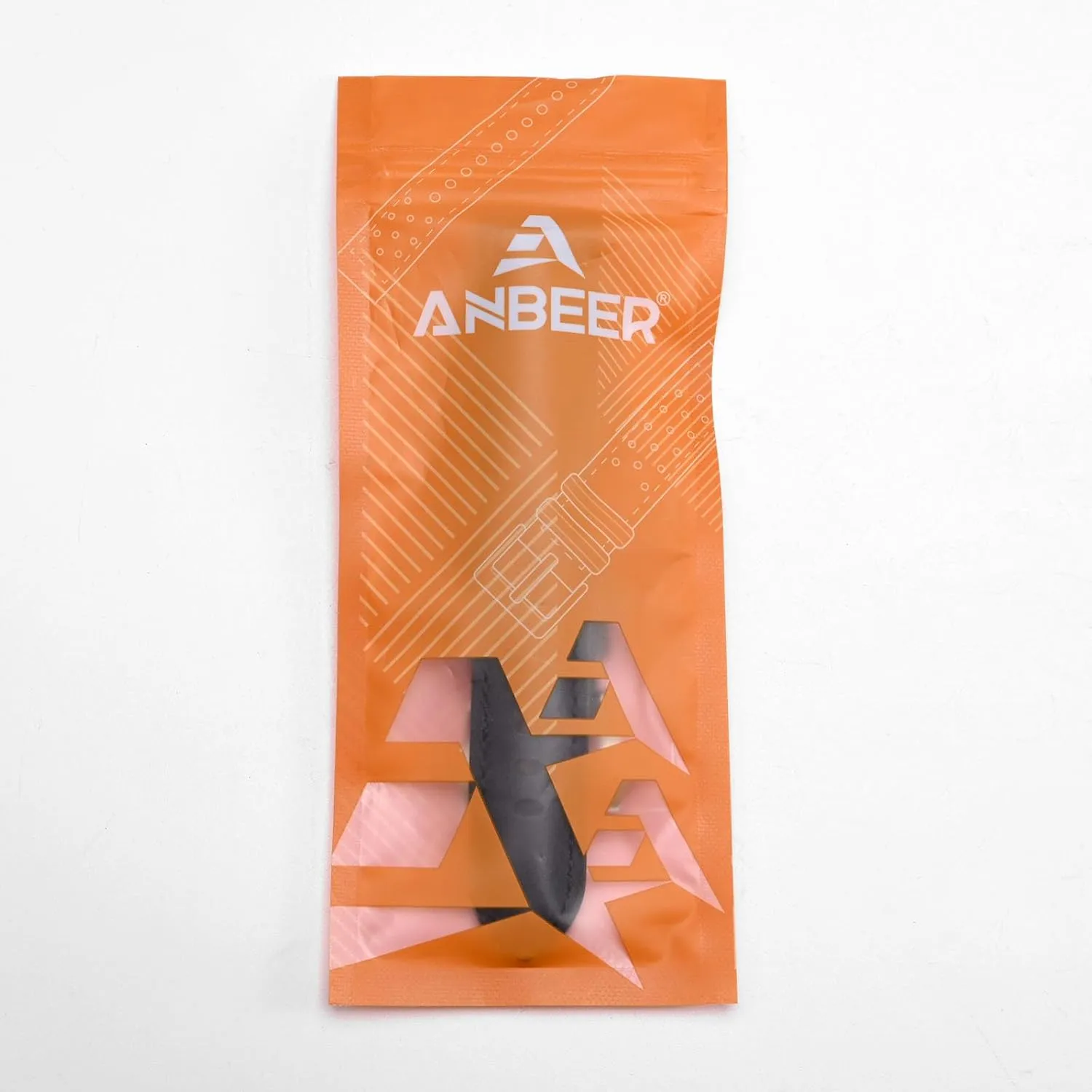 Anbeer Two-Piece Quick Release Nylon Watch Strap with Metal Loop, Double Layered Woven Nylon Watch Band