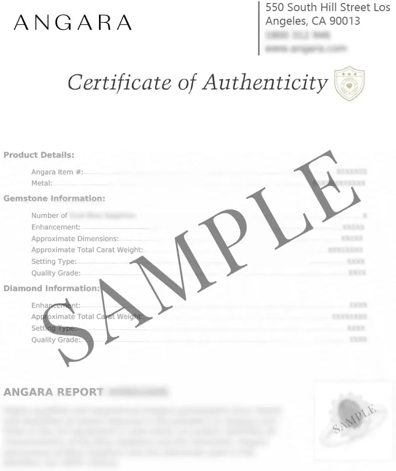 ANGARA Natural London Blue Topaz Halo Earrings for Women in Sterling Silver / 14K Solid Gold | November Birthstone, Birthday, Engagement, Anniversary, Wedding Jewelry Gift for Women
