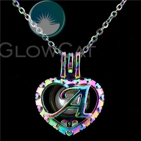  Aroma Pearl Cage Locket Necklace Kids, Women