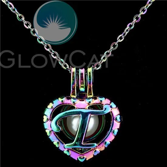  Aroma Pearl Cage Locket Necklace Kids, Women