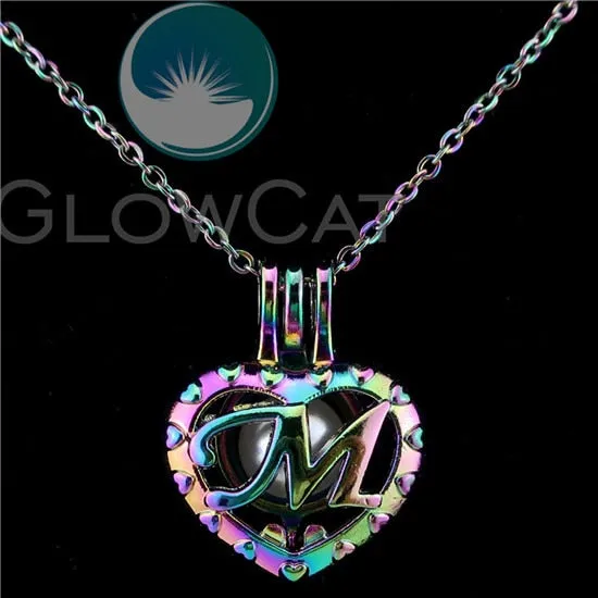  Aroma Pearl Cage Locket Necklace Kids, Women