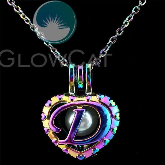  Aroma Pearl Cage Locket Necklace Kids, Women