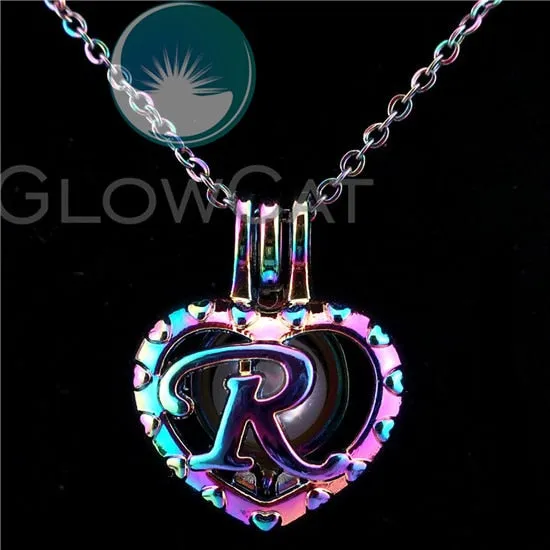  Aroma Pearl Cage Locket Necklace Kids, Women