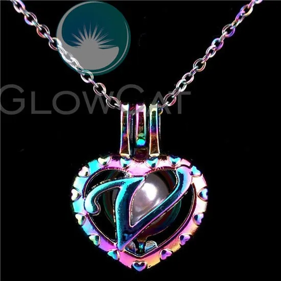  Aroma Pearl Cage Locket Necklace Kids, Women