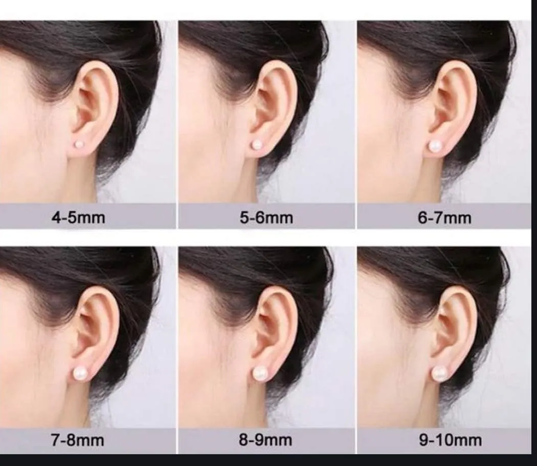 Authentic 925 Sterling Silver AAAA Grade Natural White Freshwater Pearl Stud Earrings or Drop Earrings Tarnish Resistant Hypoallergenic Nickel Free Women Jewelry
