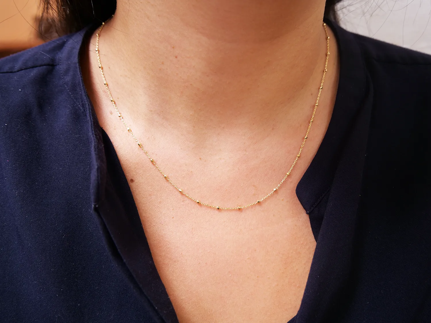 Beaded Cable Chain