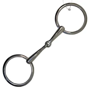 Big Loose Ring Snaffle Bit in Stainless Steel - 5"