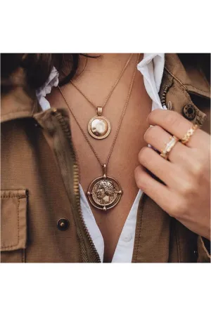 bohemian female double-layer necklace