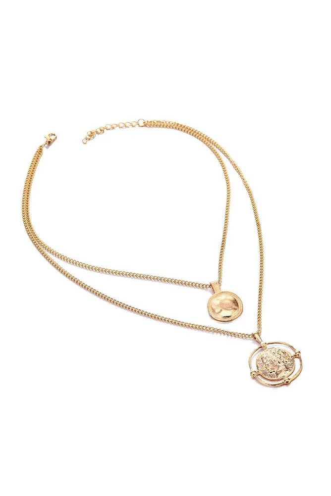 bohemian female double-layer necklace