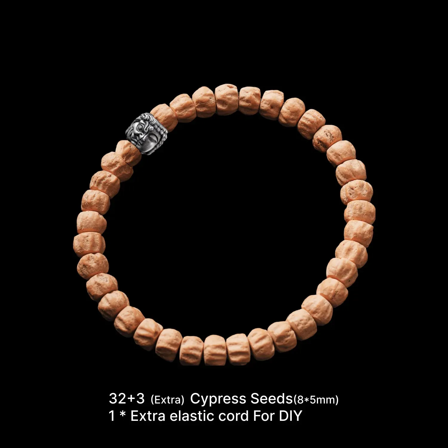 Buddha-Demon Bead Bracelet