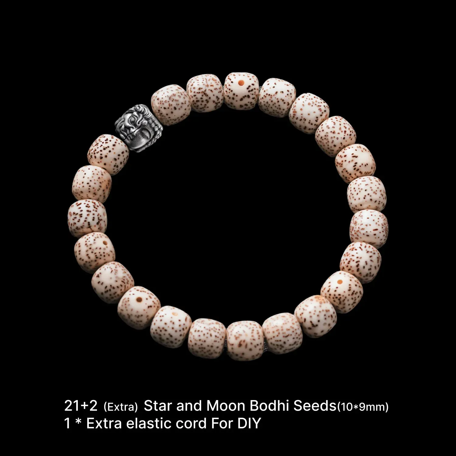 Buddha-Demon Bead Bracelet