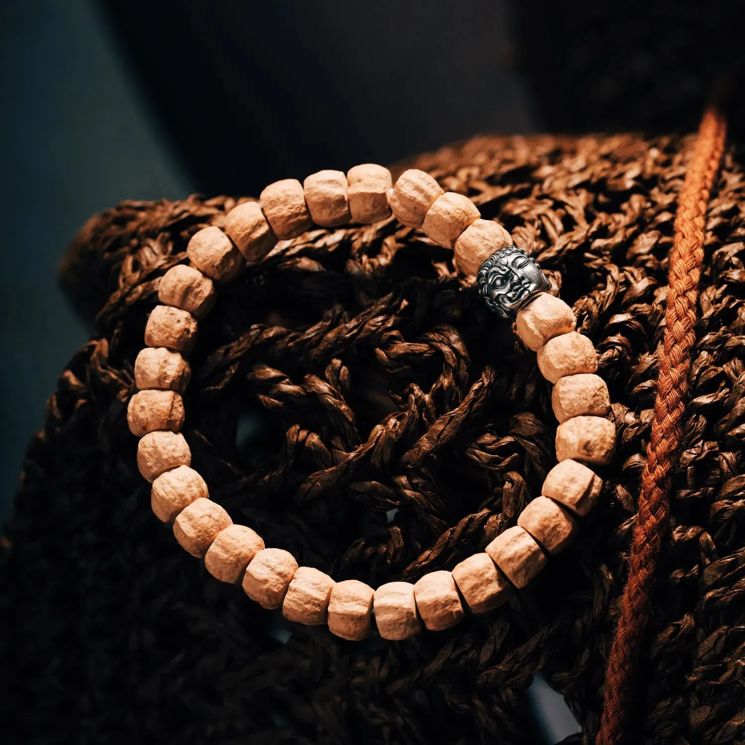 Buddha-Demon Bead Bracelet