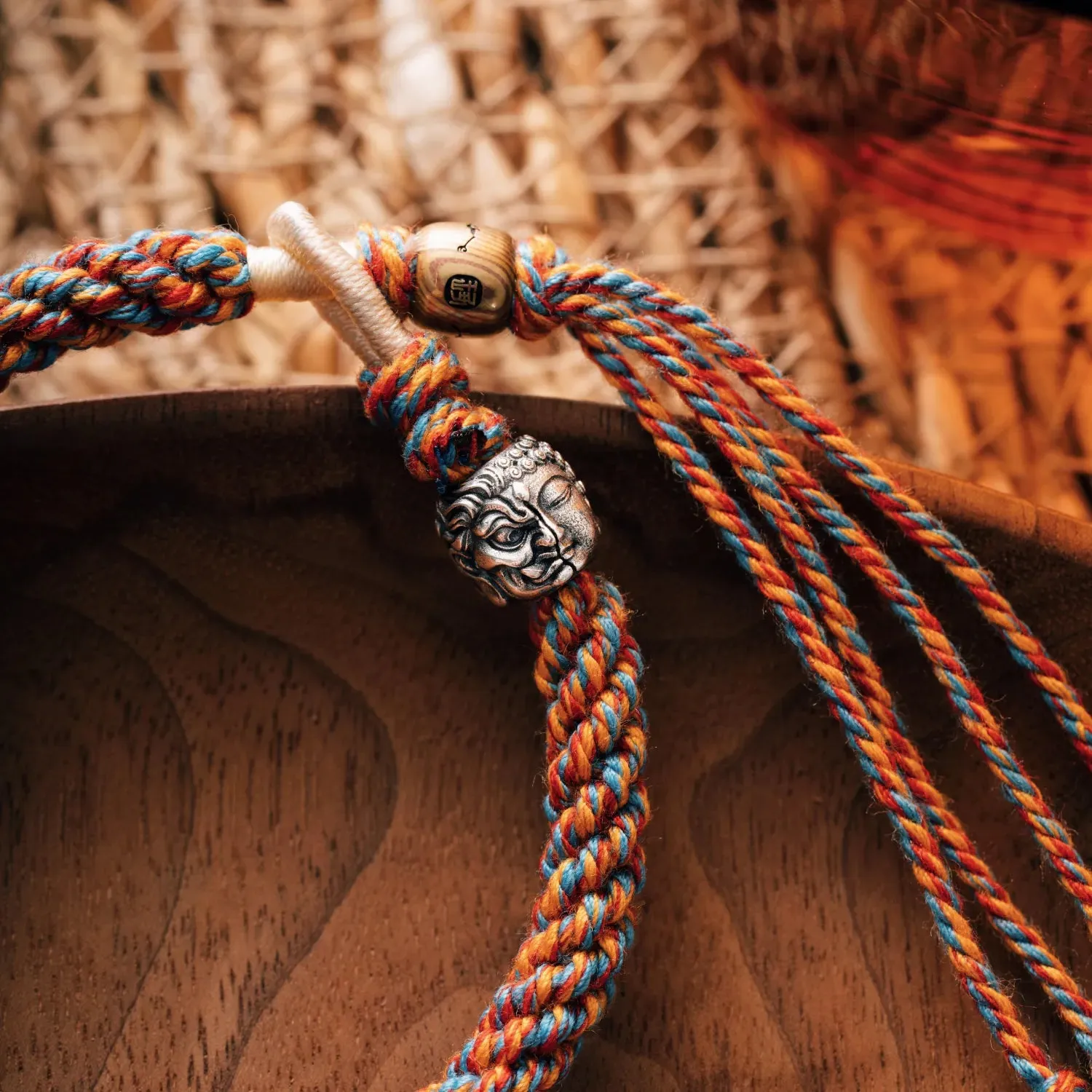 Buddha-Demon Bead Bracelet