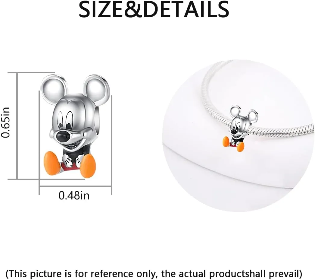 Cartoon Spider Hero Charm for Bracelets and Necklaces Heart Cat Flower 925 Sterling Silver Bead Charms Mother Birthday Jewelry Gift for Women