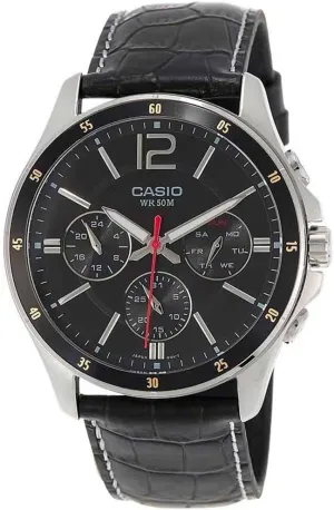 CASIO MTP-1374L-1A Men's Multifunction Japanese Watch, Casual