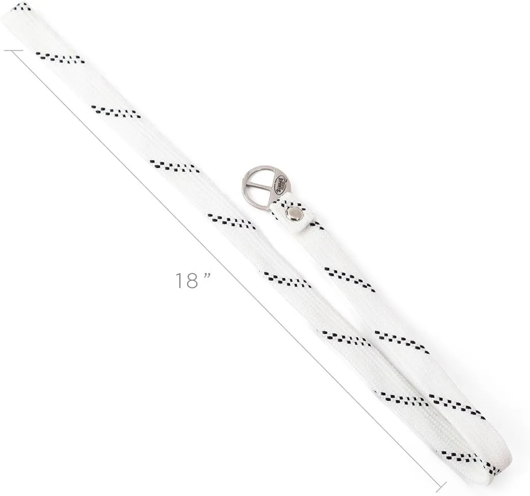 ChalkTalkSPORTS Hockey Lace Bracelet | Personalized Text | Adjustable to Fit All Wrist Sizes