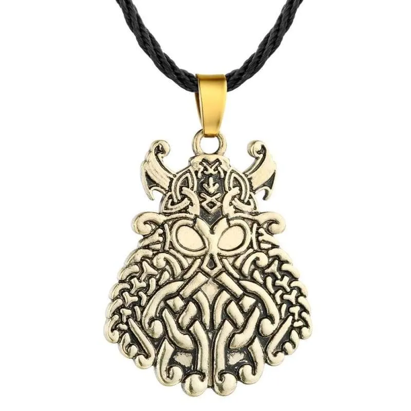 Chereda Egyptian Egypt Pyramid Pendants for Men Punk Style Rope Chain Necklaces Triangle Evil Eye Illuminati Jewelry