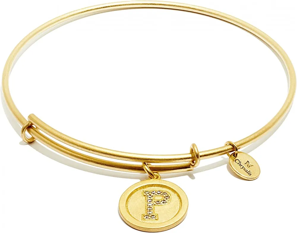 Chrysalis Gold Initial Bracelet