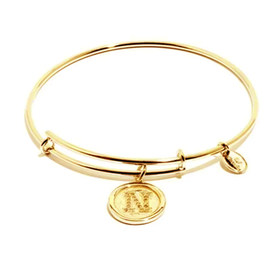 Chrysalis Gold Initial Bracelet