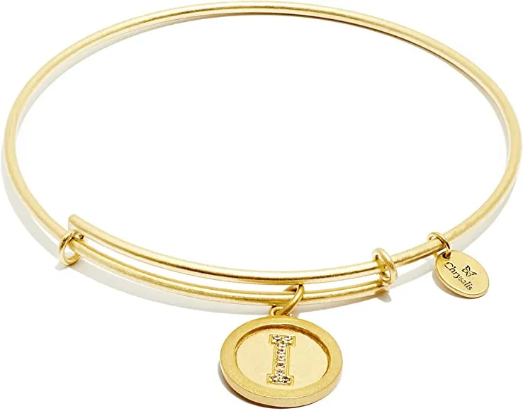 Chrysalis Gold Initial Bracelet