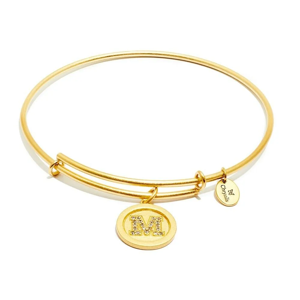 Chrysalis Gold Initial Bracelet