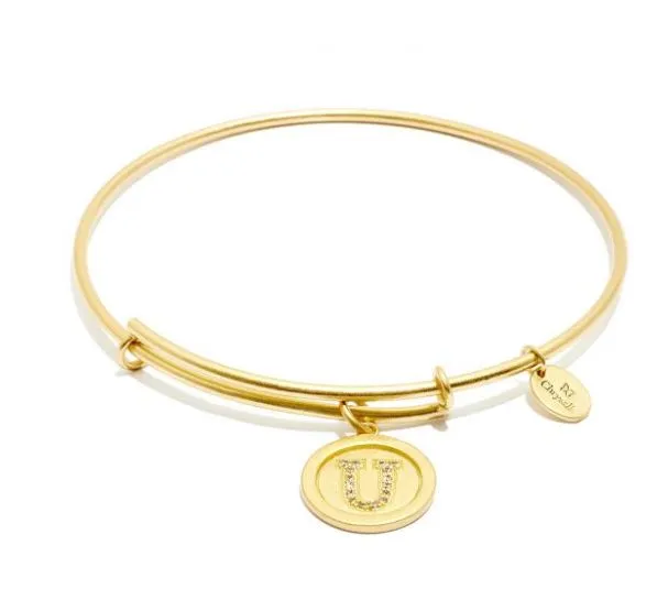 Chrysalis Gold Initial Bracelet
