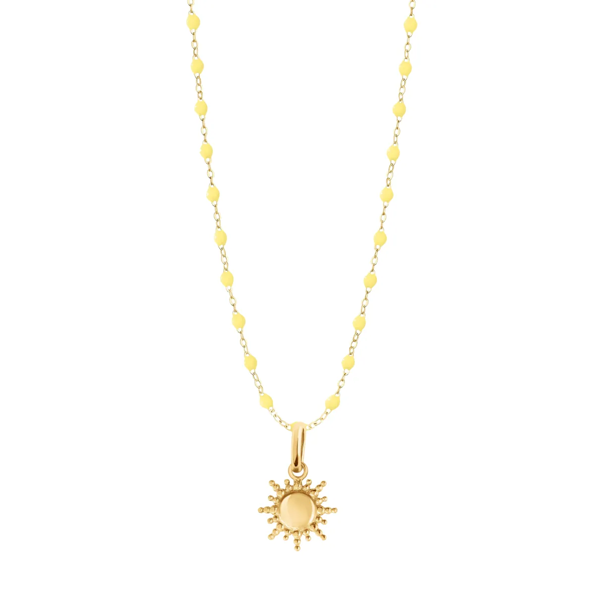Classic Sun Necklace in Mimosa