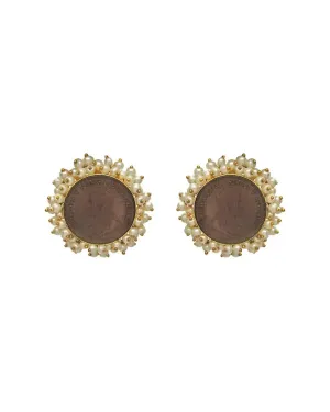 Coin Bloom Earrings