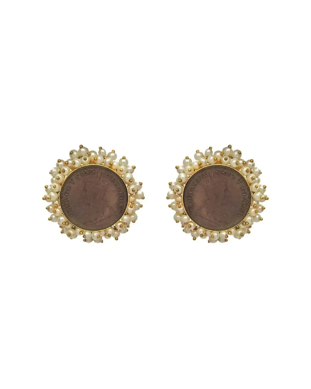 Coin Bloom Earrings