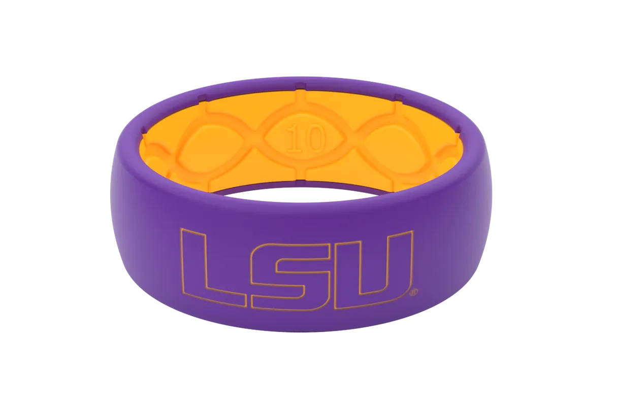 College LSU Outline Ring