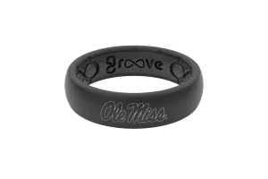 College Ole Miss Thin Ring