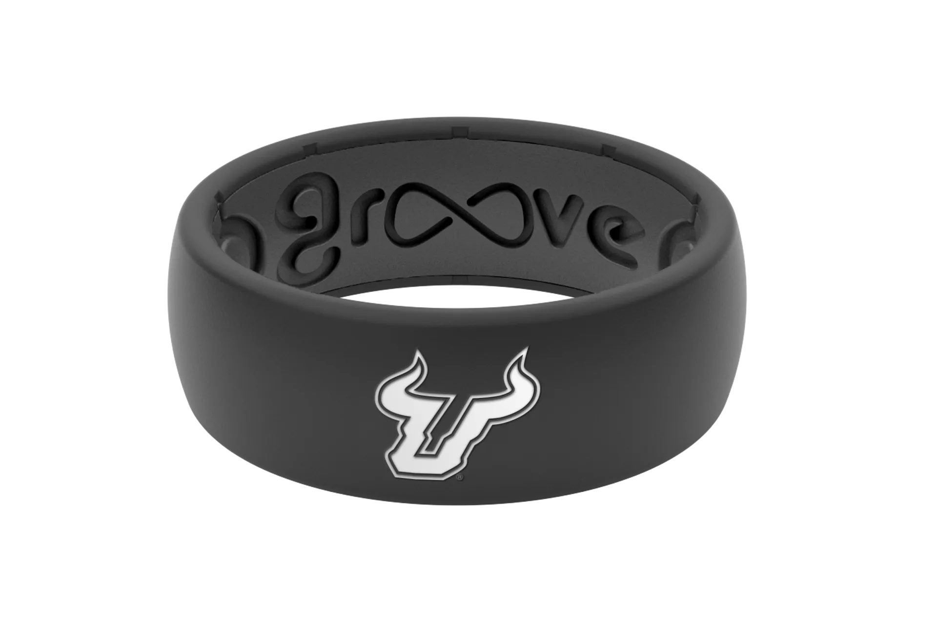 College South Florida Black Logo Ring
