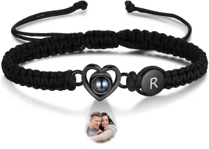 Custom Bracelets with Picture inside, Personalized Gifts for Men Women, Picture Bracelet Personalized Photo Projection Bracelet, Valentines Day Gifts, Memorial Gifts for Loved One