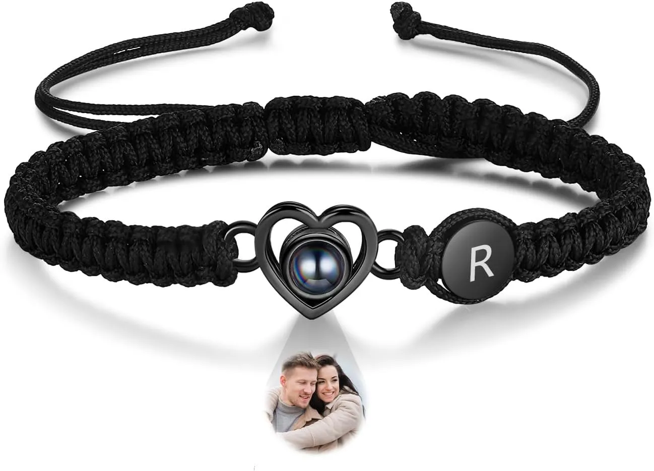Custom Bracelets with Picture inside, Personalized Gifts for Men Women, Picture Bracelet Personalized Photo Projection Bracelet, Valentines Day Gifts, Memorial Gifts for Loved One