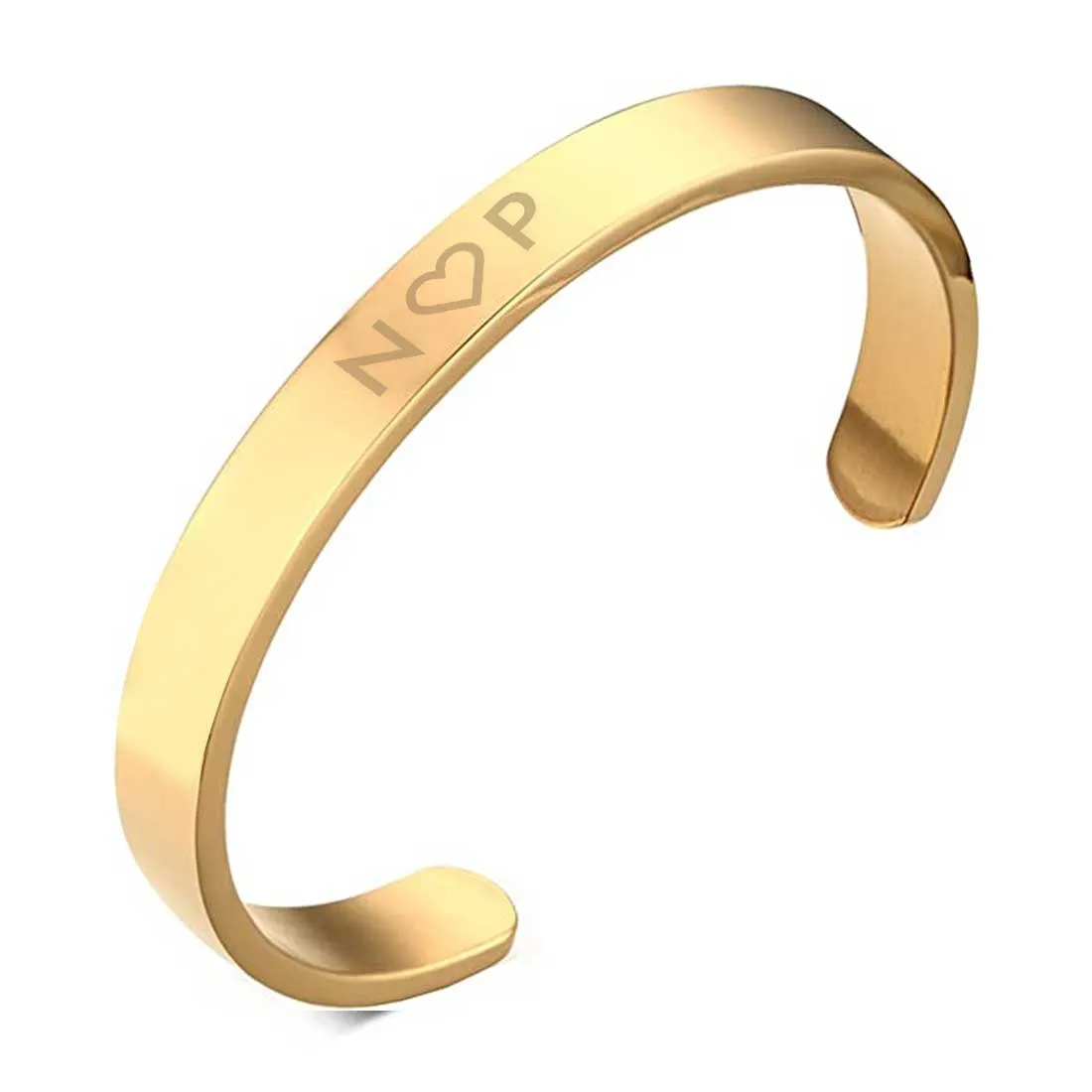 Custom Name Bracelets for Men Women - Rose Gold Plated/Black Rhodium/Gold Plated - Infinity