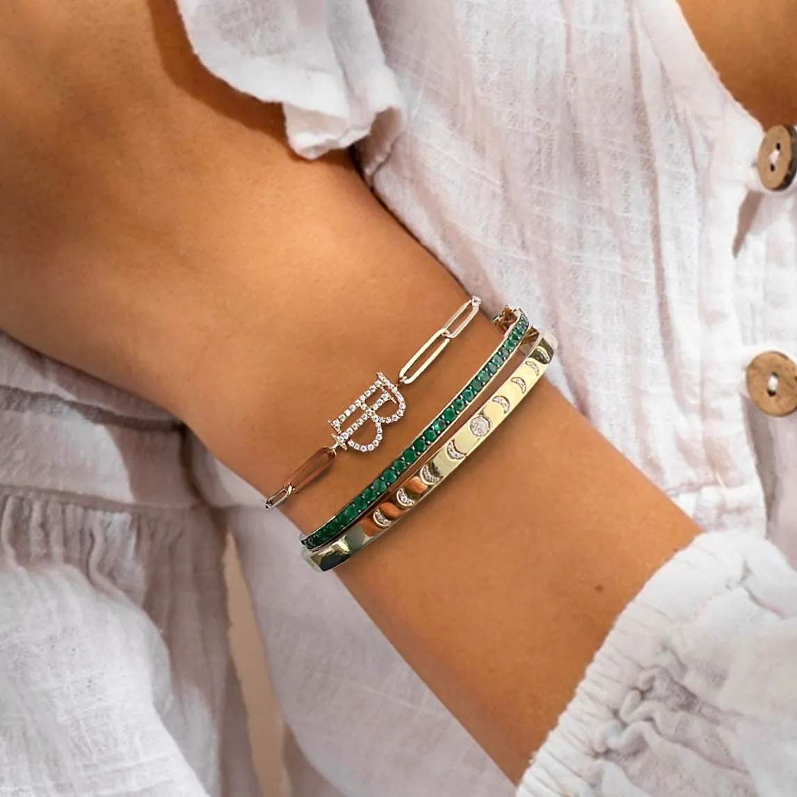 Customized Paperclip Bracelet