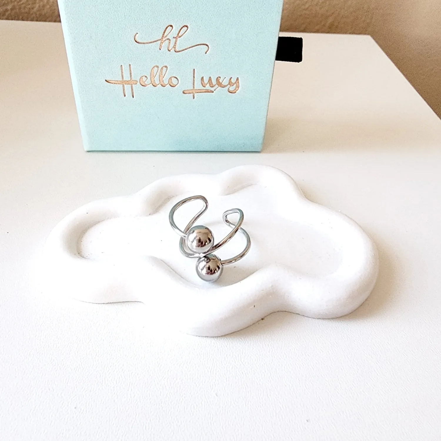 Dot Swirl Ring