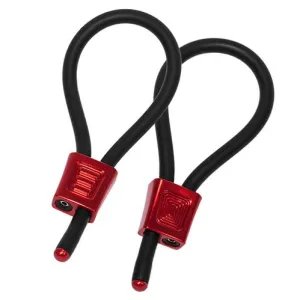 ElectraStim Prestige ElectraLoops Adjustable Cock Rings Red