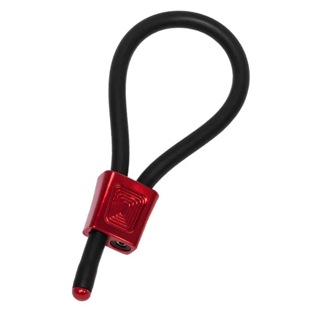 ElectraStim Prestige ElectraLoops Adjustable Cock Rings Red