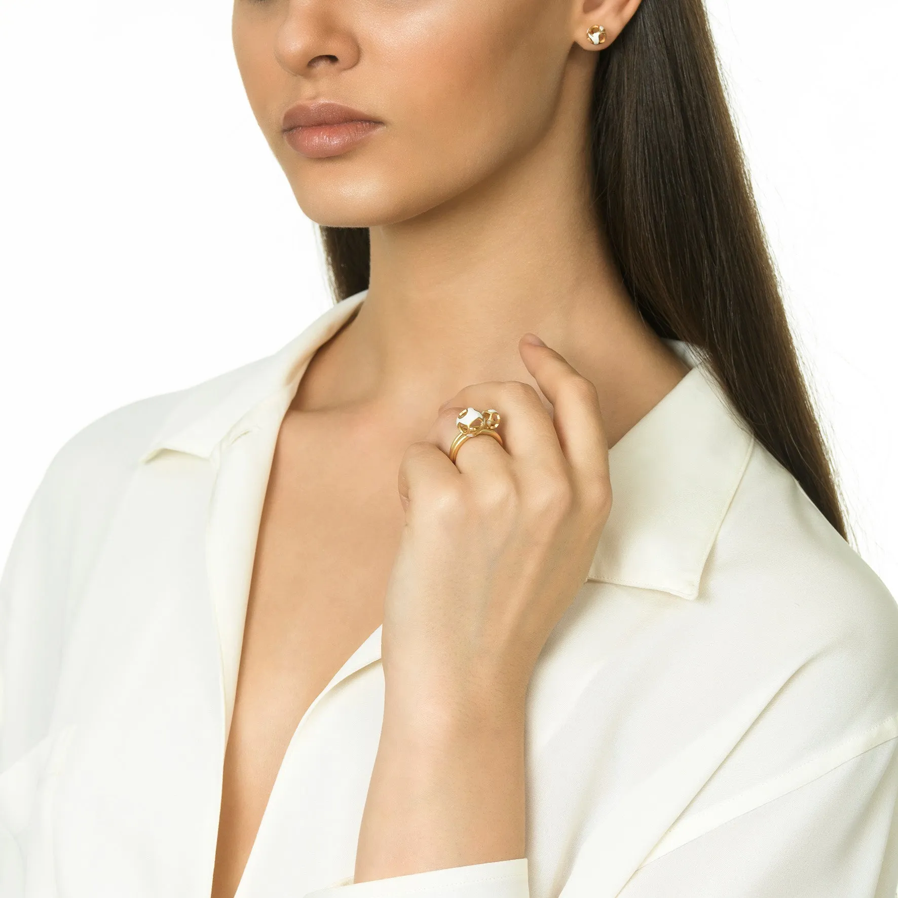 EXPLOSION OF JOY Petite Enamel Ring