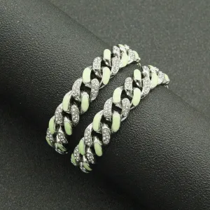 Fashion Full Diamond Dripping Bracelet Necklace