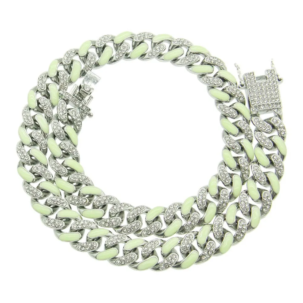 Fashion Full Diamond Dripping Bracelet Necklace