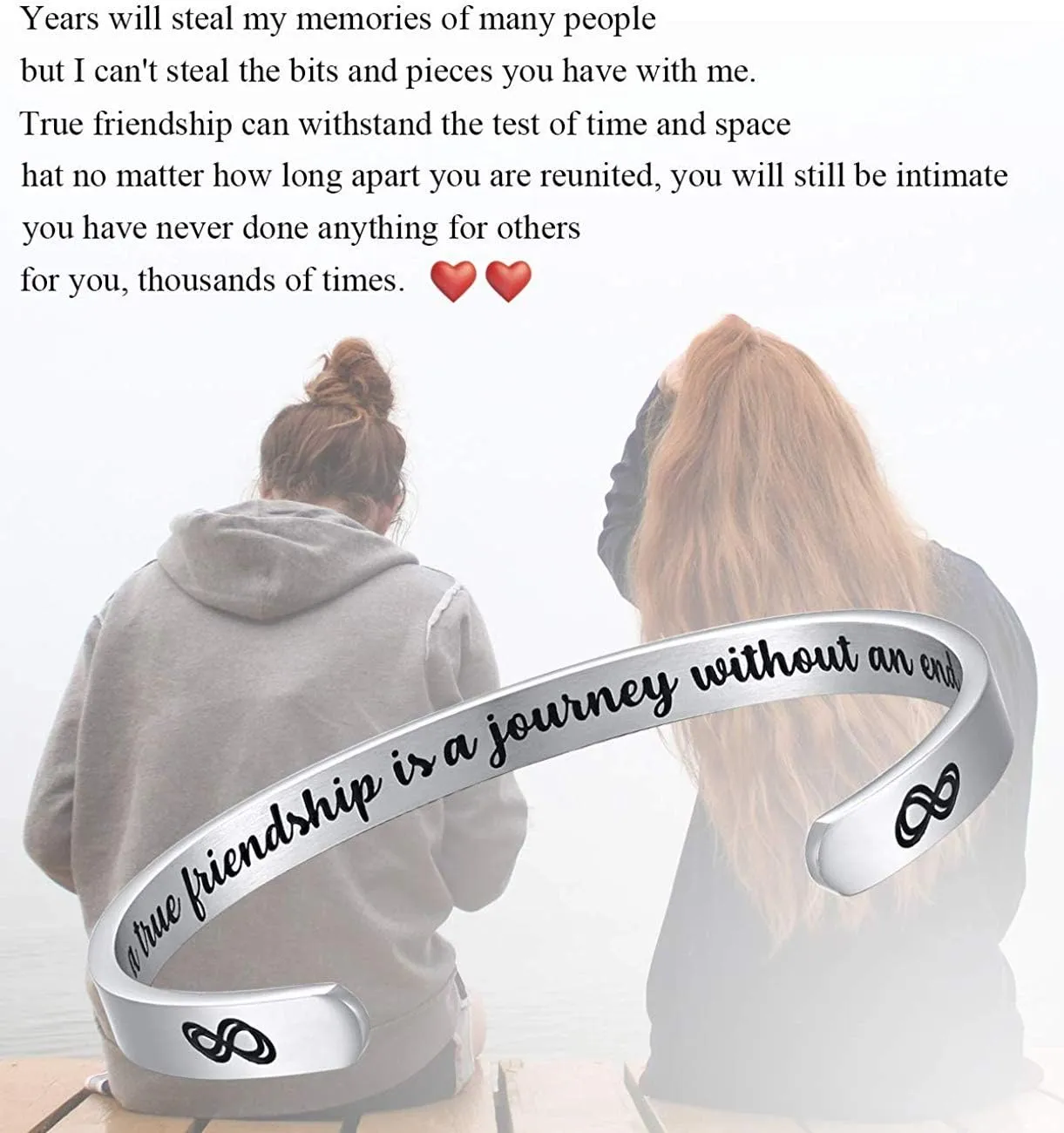 Fesciory Inspirational Bracelets for Women,Stainless Steel Engraved Personalized Positive Mantra Quote Keep Going Cuff Bangle College Graduation for Her